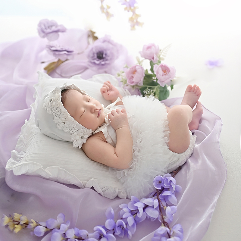 Infant Photography Props Outfit - Newborn Photography Outfit Baby Girl Lace