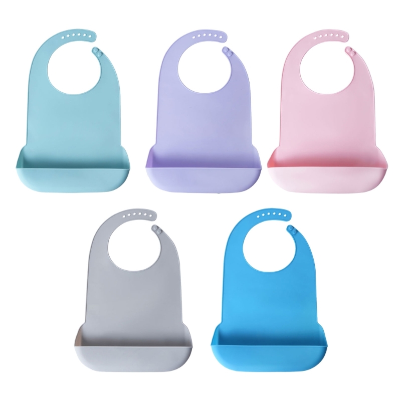 Waterproof Baby Bibs Silicone - Silicone Adult Bib Waterproof Burp Cloth