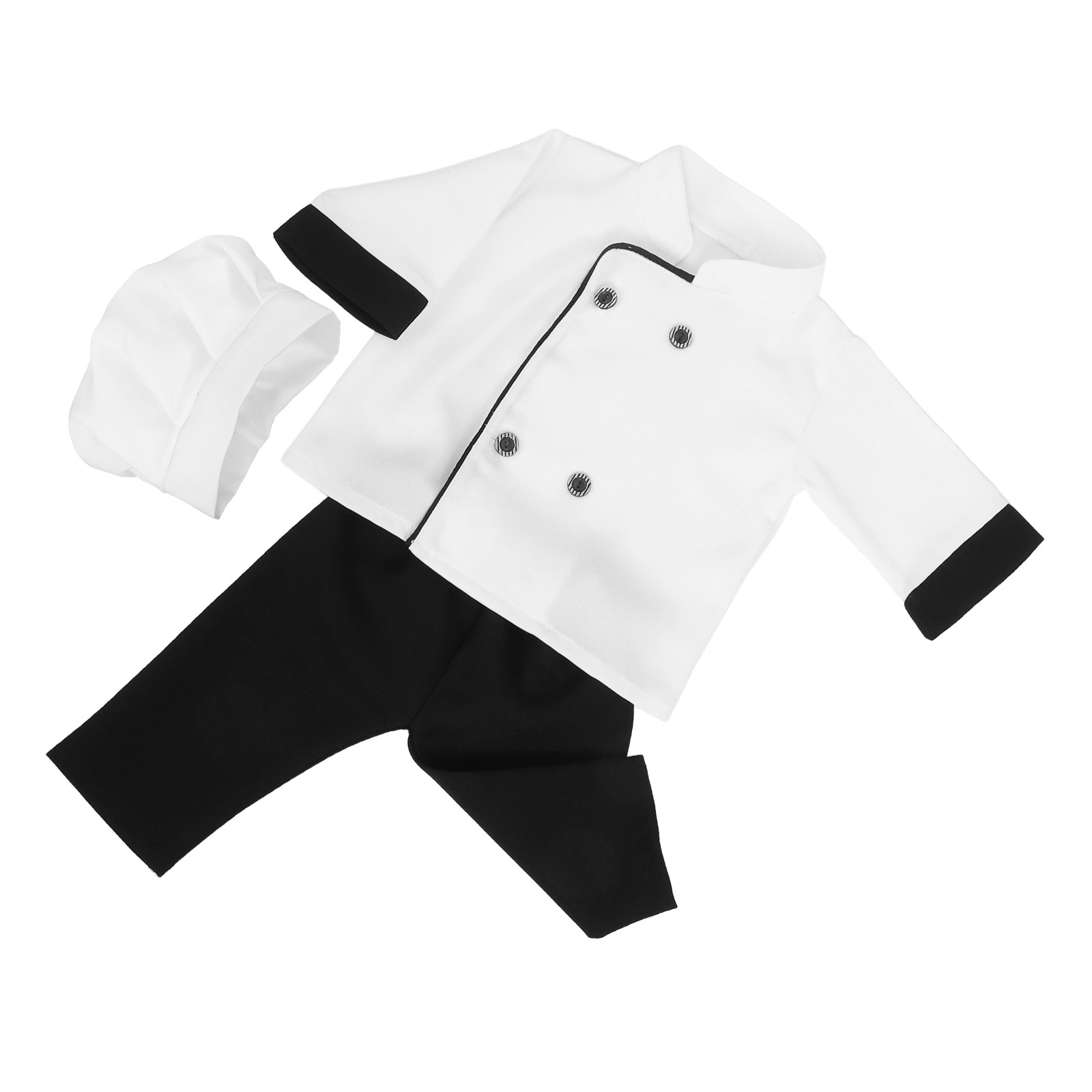 1Set Infant Chef Costume for B - Infant Photography Props Outfit 评论和价格