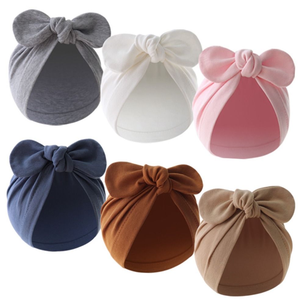 Baby Girls Boys Hat Cute Flowe - Infant Beanie Hat With Ears 评论和价格