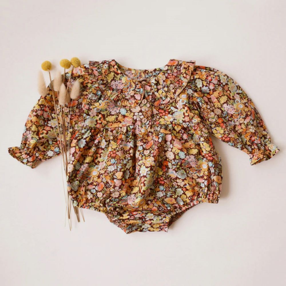 Baby Girl Clothes For 0-2Y Spr - Newborn Baby Girl Romper Floral 评论和价格