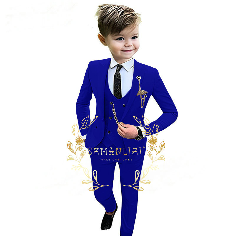 Kids Boys Beige Blazer Vest Pa - Baby Boy Suit Set Baptism 评论和价格