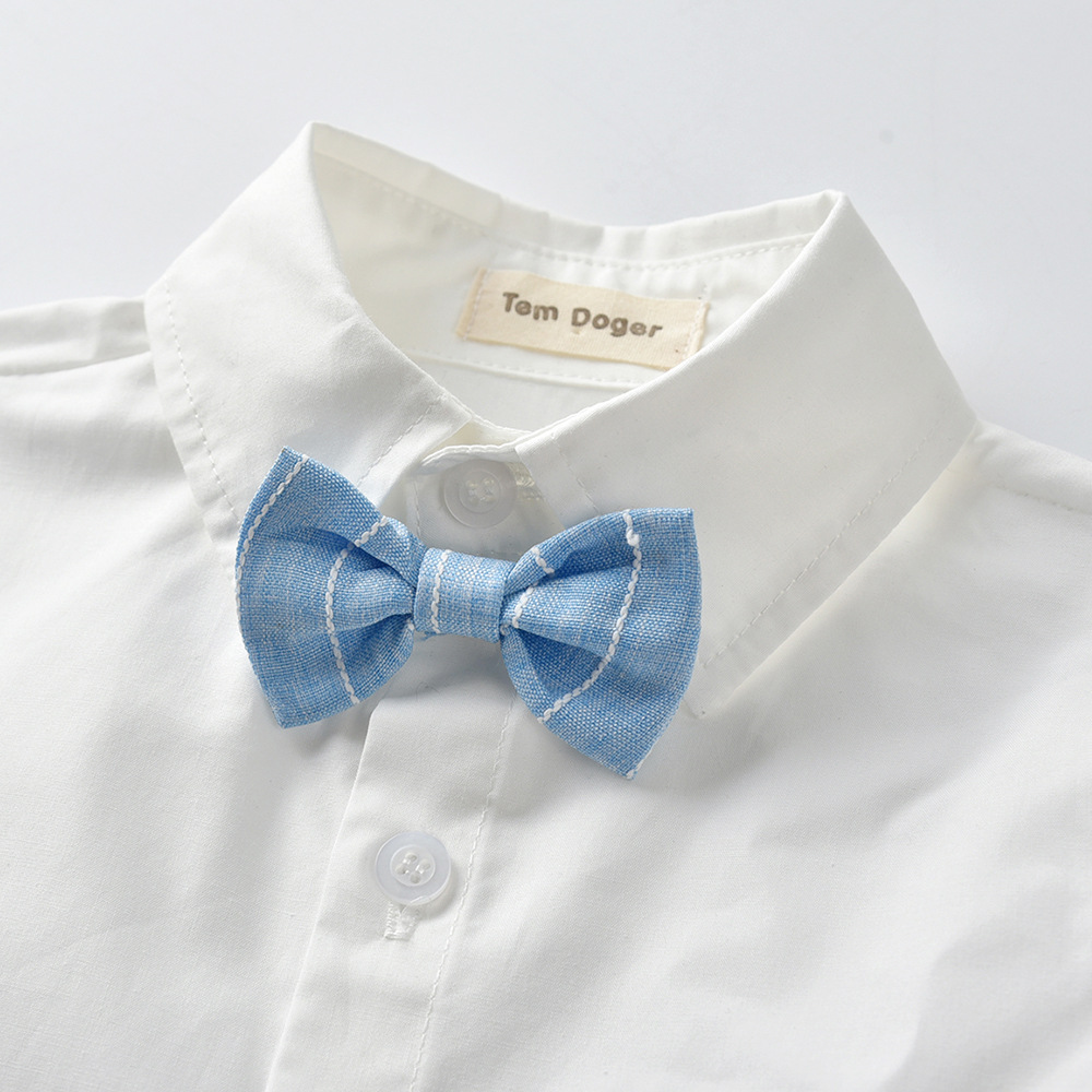 Infant British Gentleman Outfi - Baby Boy Suit Set Baptism 评论和价格