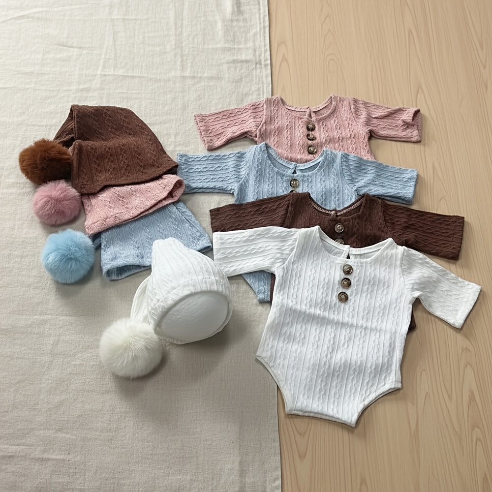 Newborn Photography Props Romp - Infant Photography Props Outfit 评论和价格