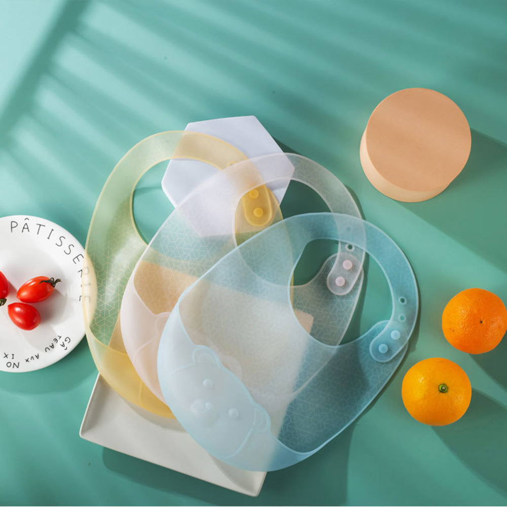 Baby eating bib, complementary - Waterproof Baby Bibs Silicone 评论和价格