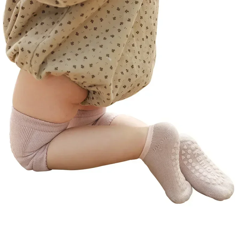 Baby Knee Pads Socks Set for I - Unisex Baby Socks Non Slip 评论和价格