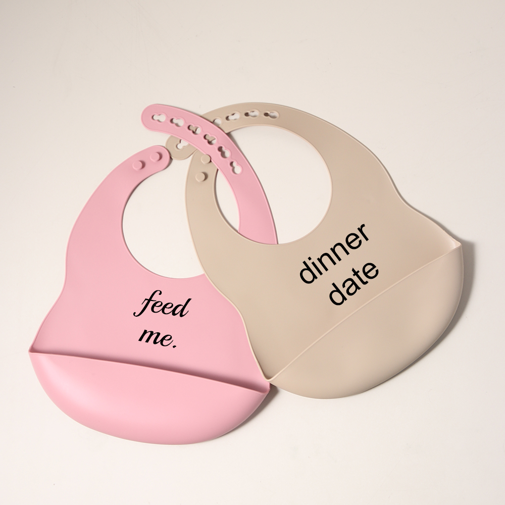 silicone bibs quote message wa - Waterproof Baby Bibs Silicone 评论和价格