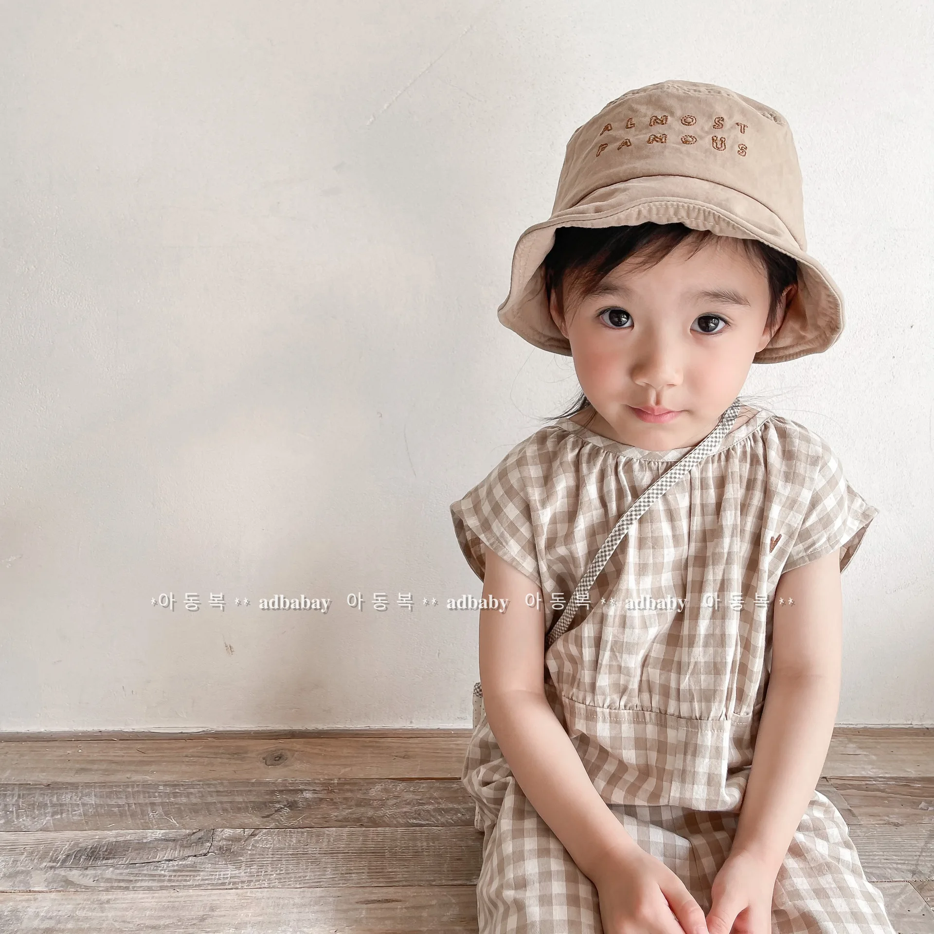 Baby Girls Plaid Overalls Kids - Baby Summer Linen Sleeveless Jumpsuit 评论和价格
