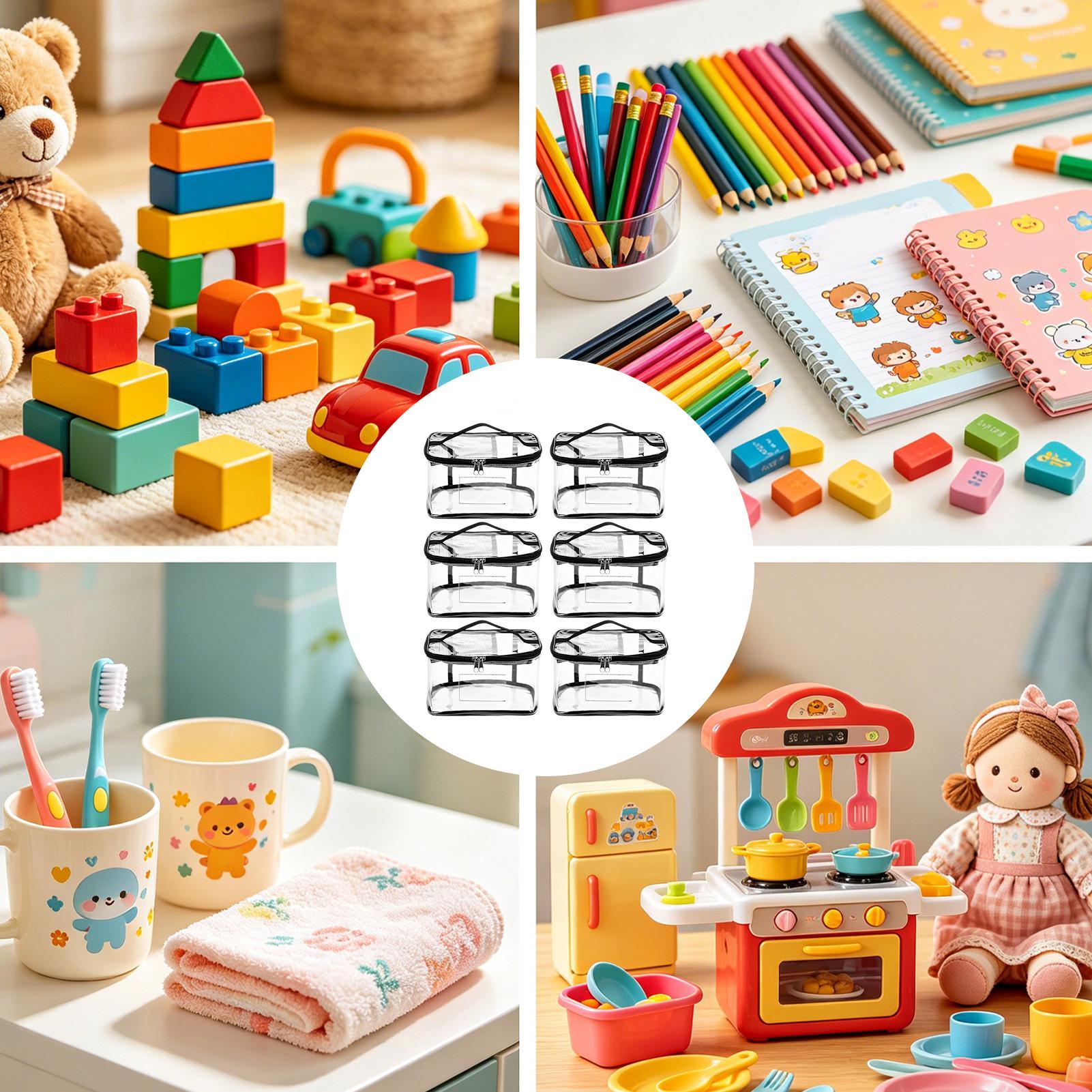Toy Bags For Storage 6 Pieces  - Nursery 评论和价格