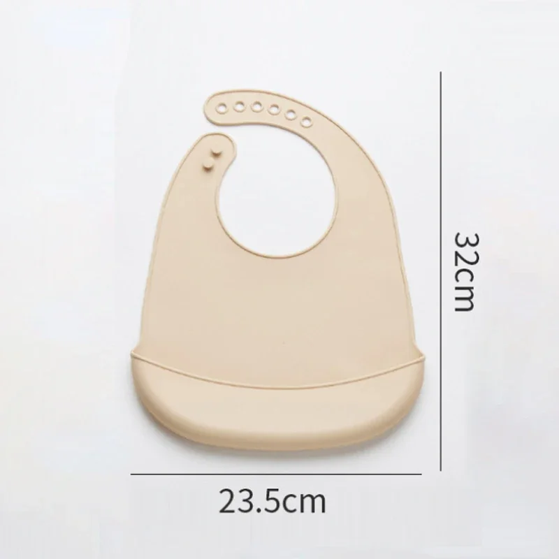 1PCS Silicone Babi Bib Waterpr - Waterproof Baby Bibs Silicone 评论和价格