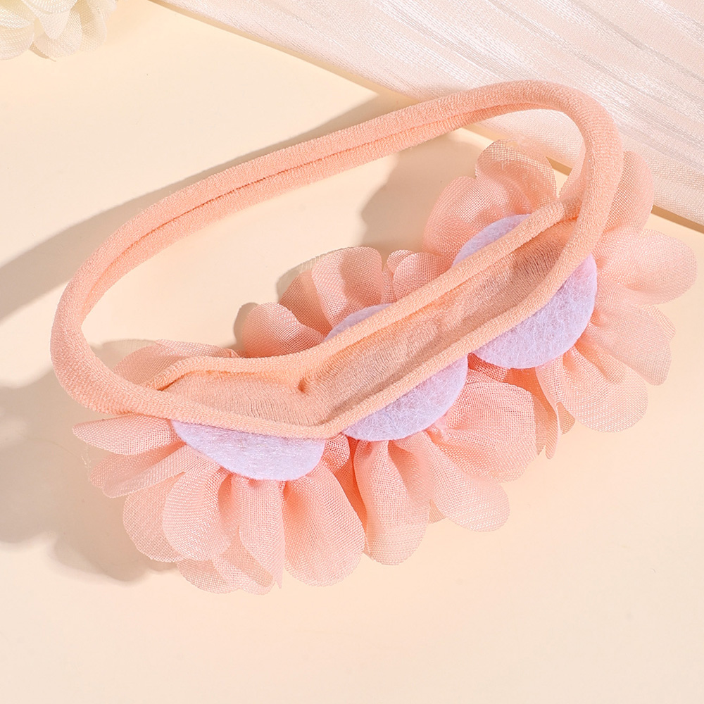 3Pcs Chiffon Flower Headbands  - Baby Gear 评论和价格