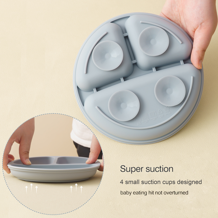 5Pcs Baby Silicone Feeding Set - Waterproof Baby Bibs Silicone 评论和价格
