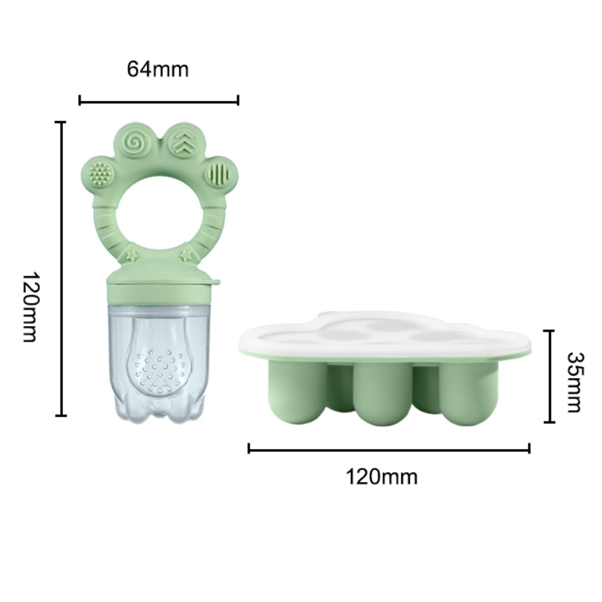 Baby Fruit Food Feeder & Freez - Feeding 评论和价格