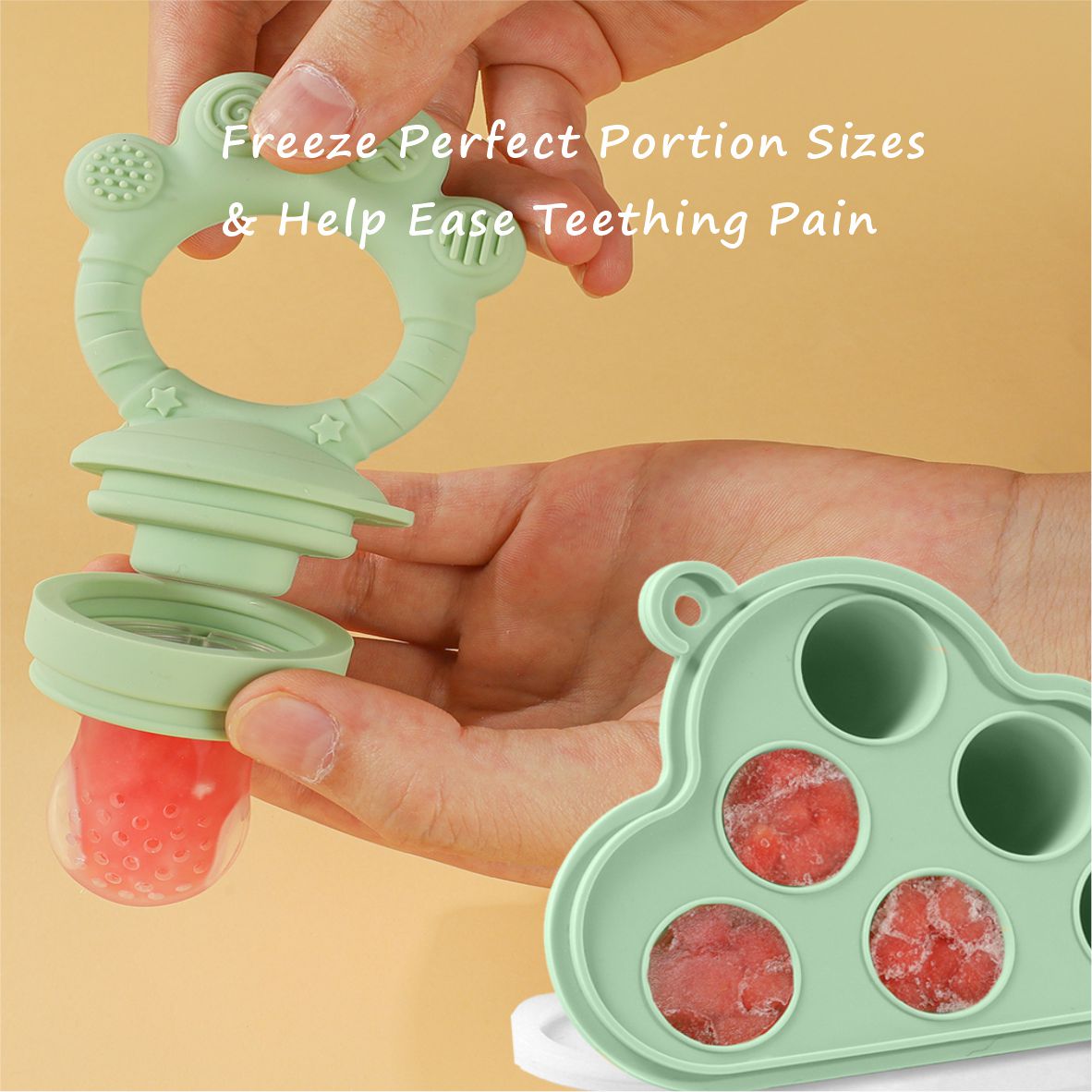 Baby Fruit Food Feeder & Freez - Feeding 评论和价格