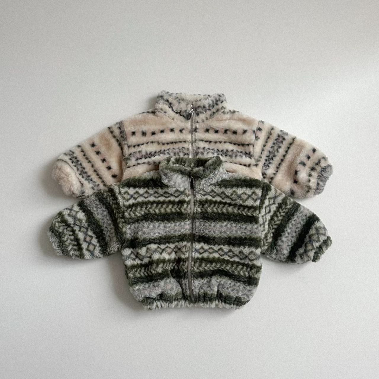 Winter New Baby Warm Plush Coa - Toddler Boy Winter Fleece Jacket 评论和价格