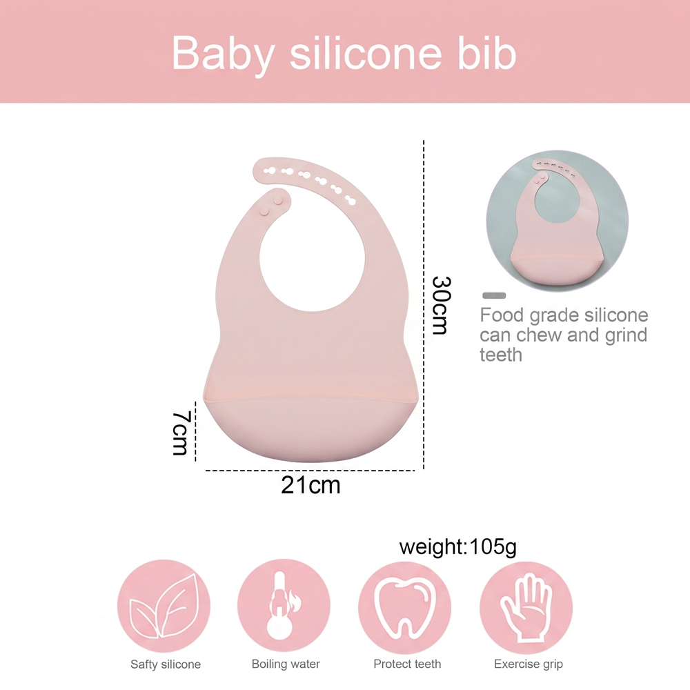 Baby Bibs for Mealtime Waterpr - Waterproof Baby Bibs Silicone 评论和价格