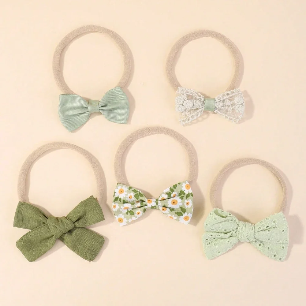 5Pcs/Set Baby Elastic Headband - Baby Gear 评论和价格