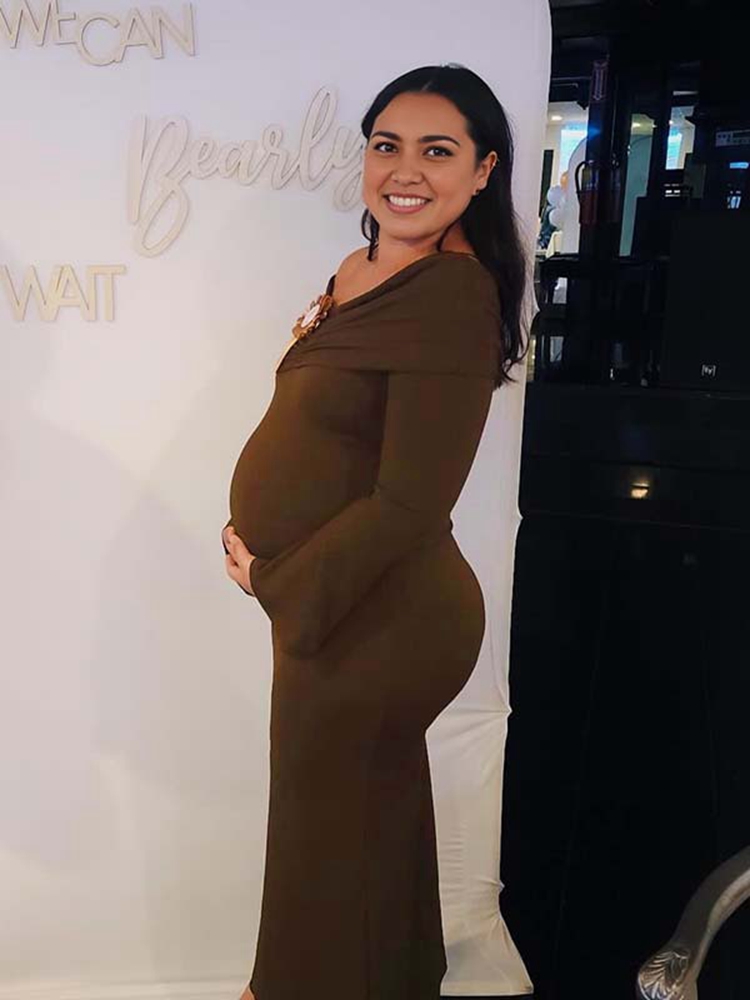 Autumn Brown Maternity Dress P - Maternity Wear 评论和价格