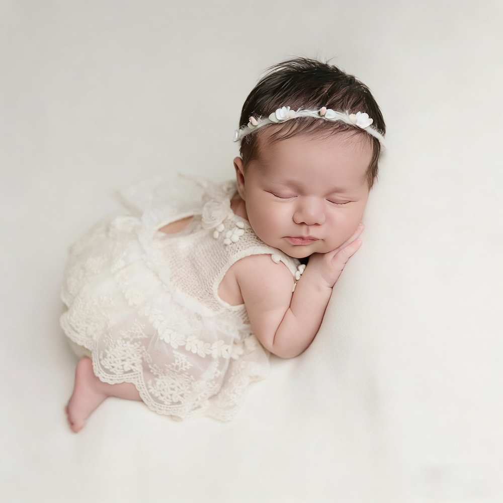 Baby Photo Outfits Newborn Pho - Newborn Baby Girl Romper Floral 评论和价格