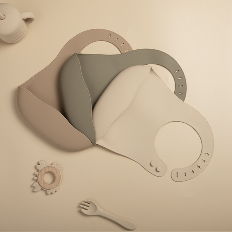 Silicone Baby Bibs BPA Free So - Waterproof Baby Bibs Silicone 评论和价格