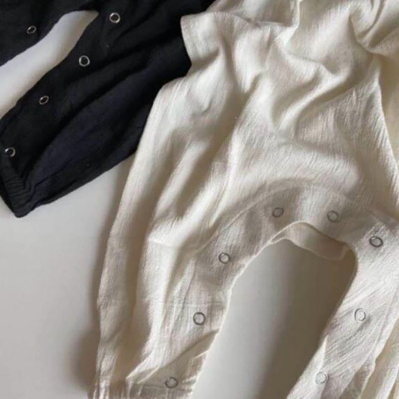 MILANCEL Summer Baby Rompers   - Baby Summer Linen Sleeveless Jumpsuit 评论和价格