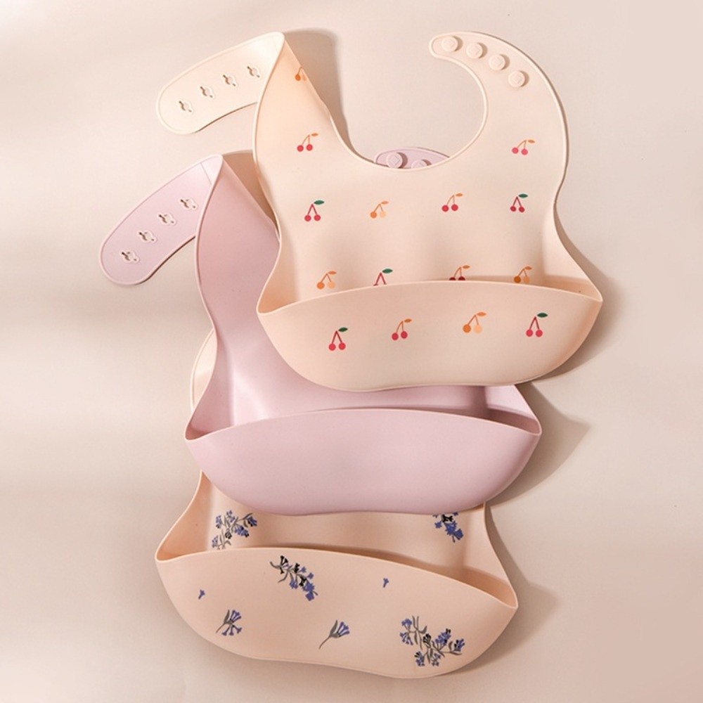 New Silicone Baby Eating Bib A - Waterproof Baby Bibs Silicone 评论和价格