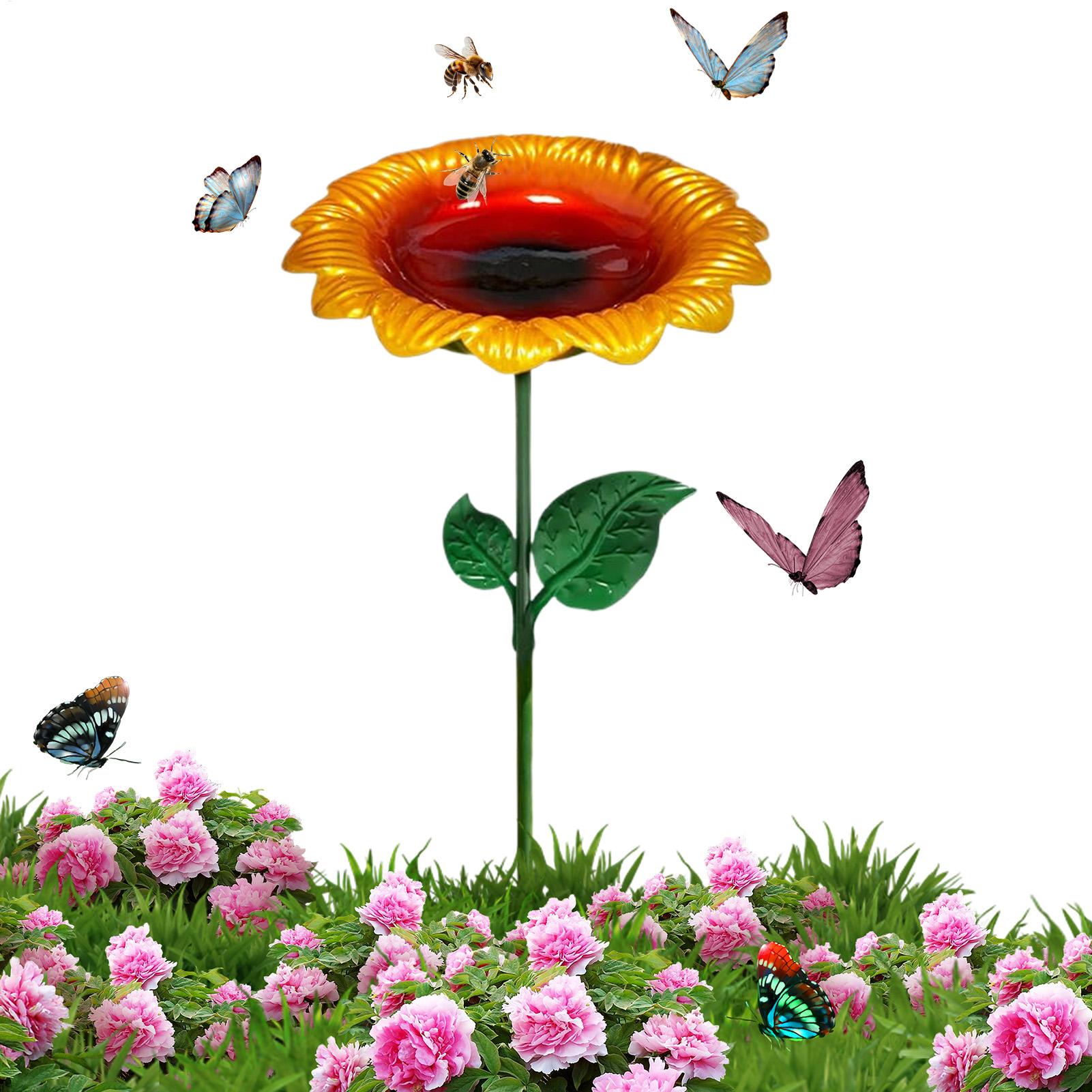 Garden Bird Baths with Metal S - Feeding 评论和价格