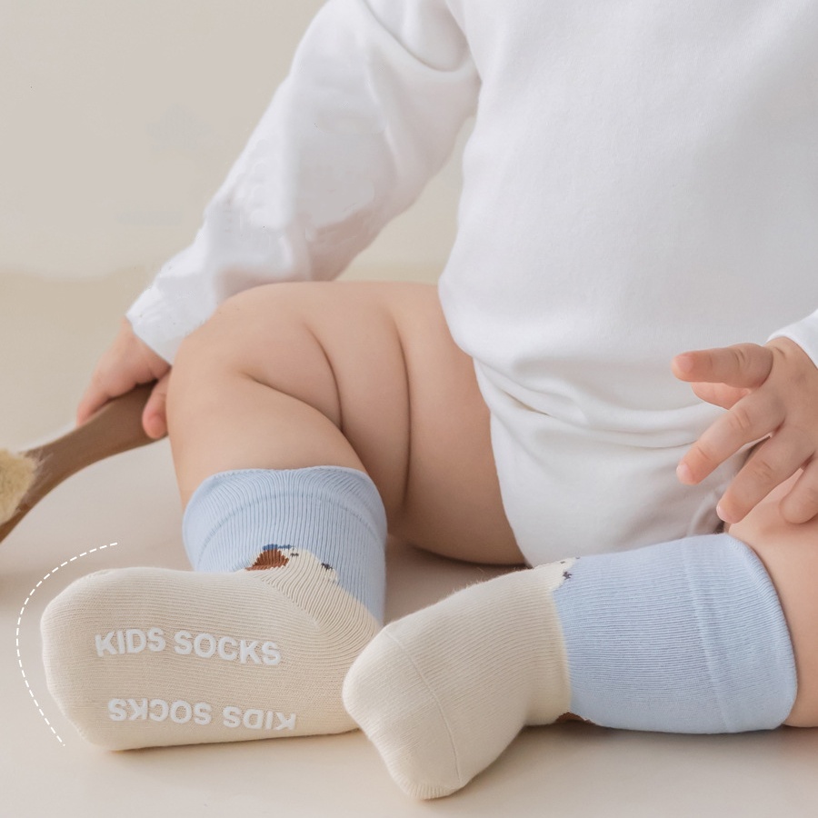 Newborn Baby Floor Socks Carto - Unisex Baby Socks Non Slip 评论和价格