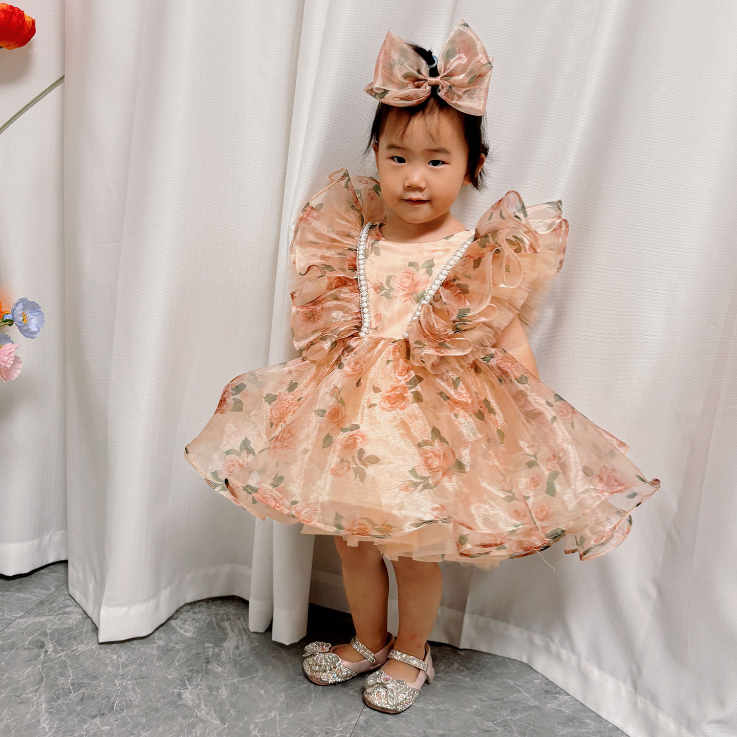 Dreamy Vow J225 Stunning Champ - Toddler Girl Tulle Party Dress 评论和价格