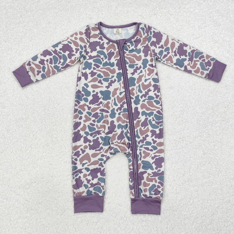 8.21 Bamboo Fly Blue Pumpkin L - Cotton Baby Onesies Zipper 评论和价格
