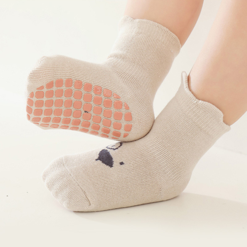 3/5 Pairs Baby Adorable Animal - Unisex Baby Socks Non Slip 评论和价格