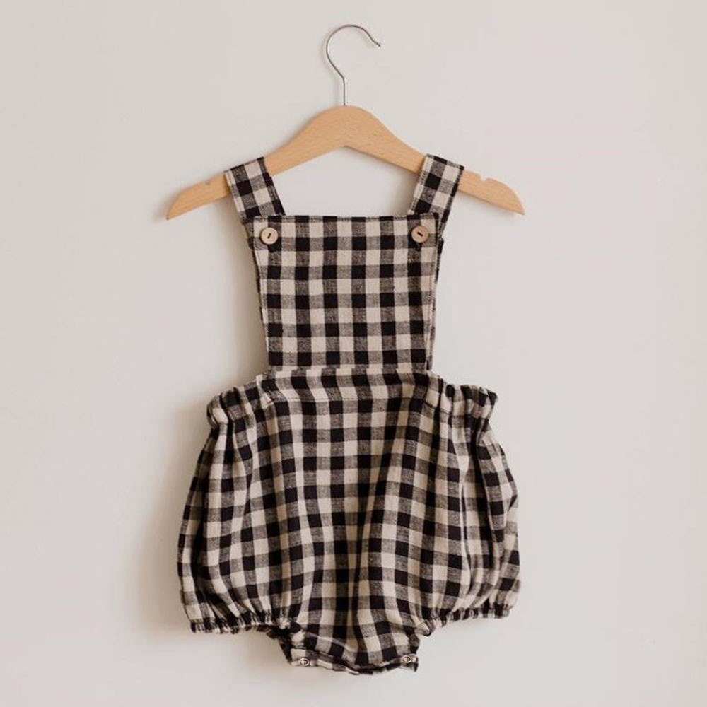 Newborn Baby Boy Girl Romper F - Baby Summer Linen Sleeveless Jumpsuit 评论和价格
